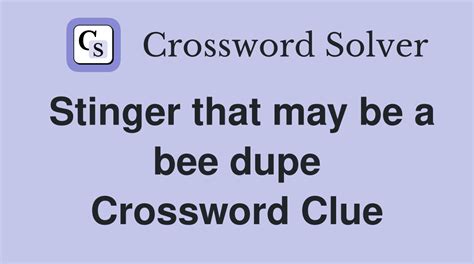 dupe crossword clue 6 letters